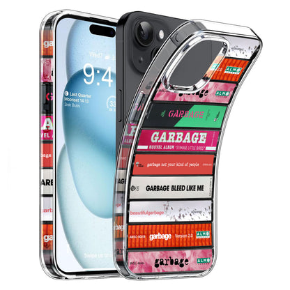 Garbage Albums Cassette Collection Retro Phone Case