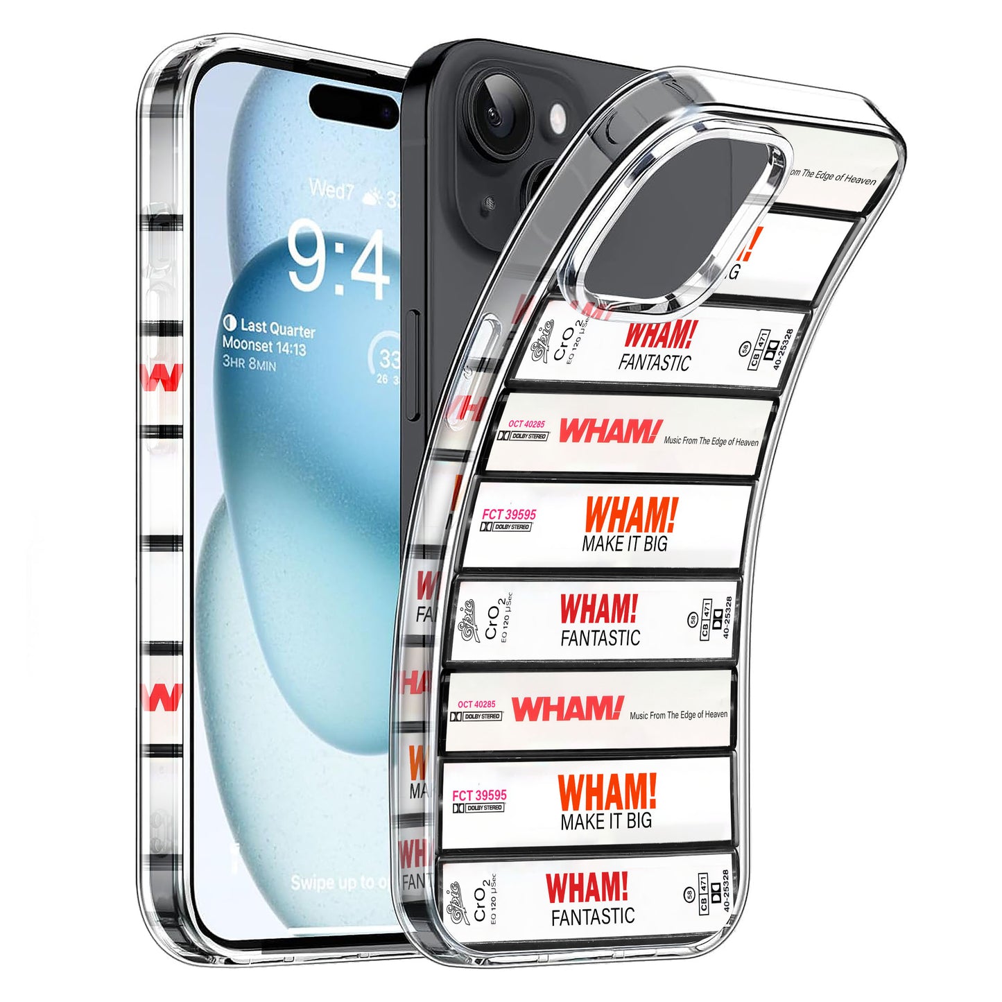 Wham! Albums Cassette Collection Retro Phone Case