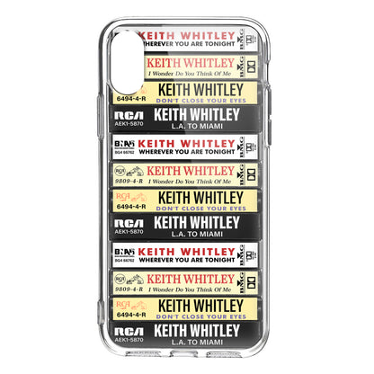 Keith Whitley Albums Cassette Collection Retro Phone Case