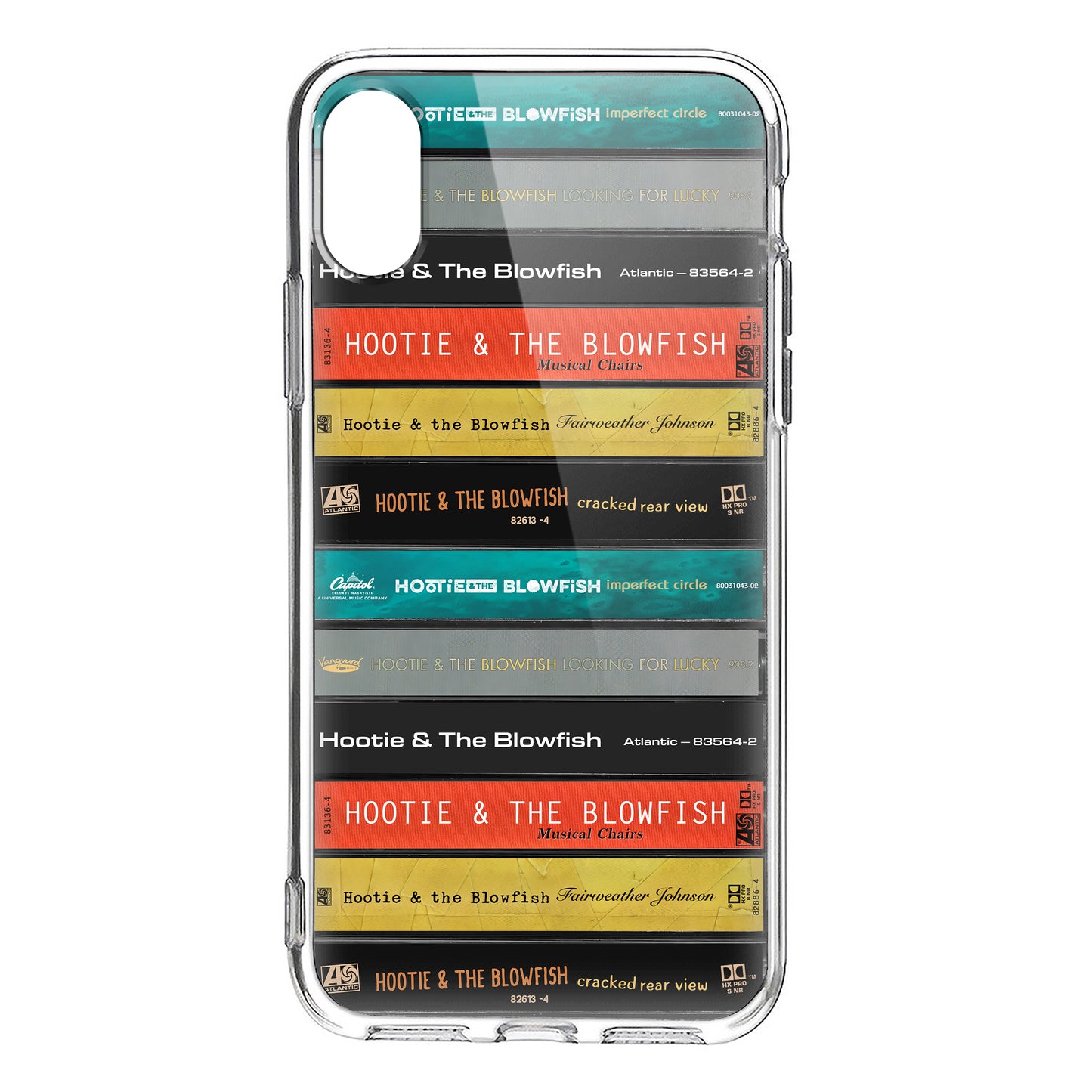 Hootie & The Blowfish Albums Cassette Collection Retro Phone Case