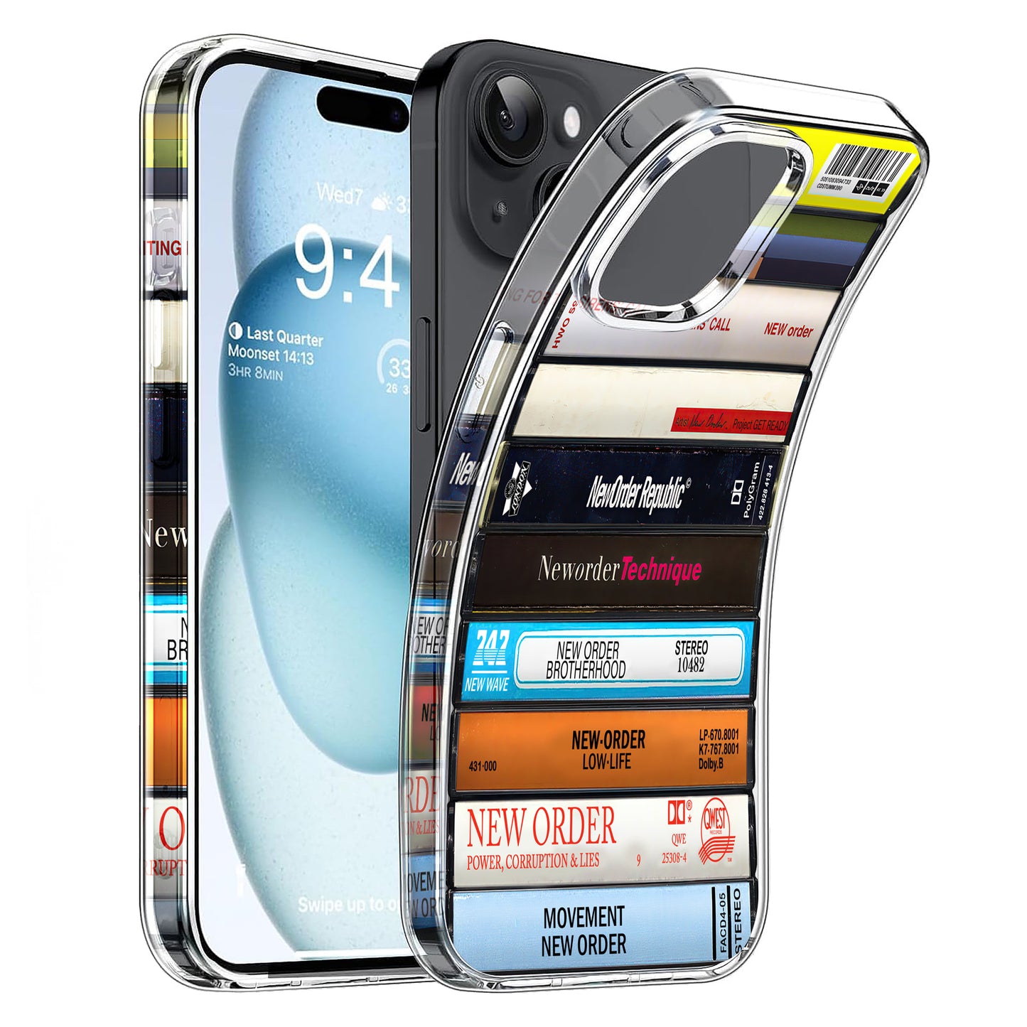 New Order Albums Cassette Collection Retro Phone Case