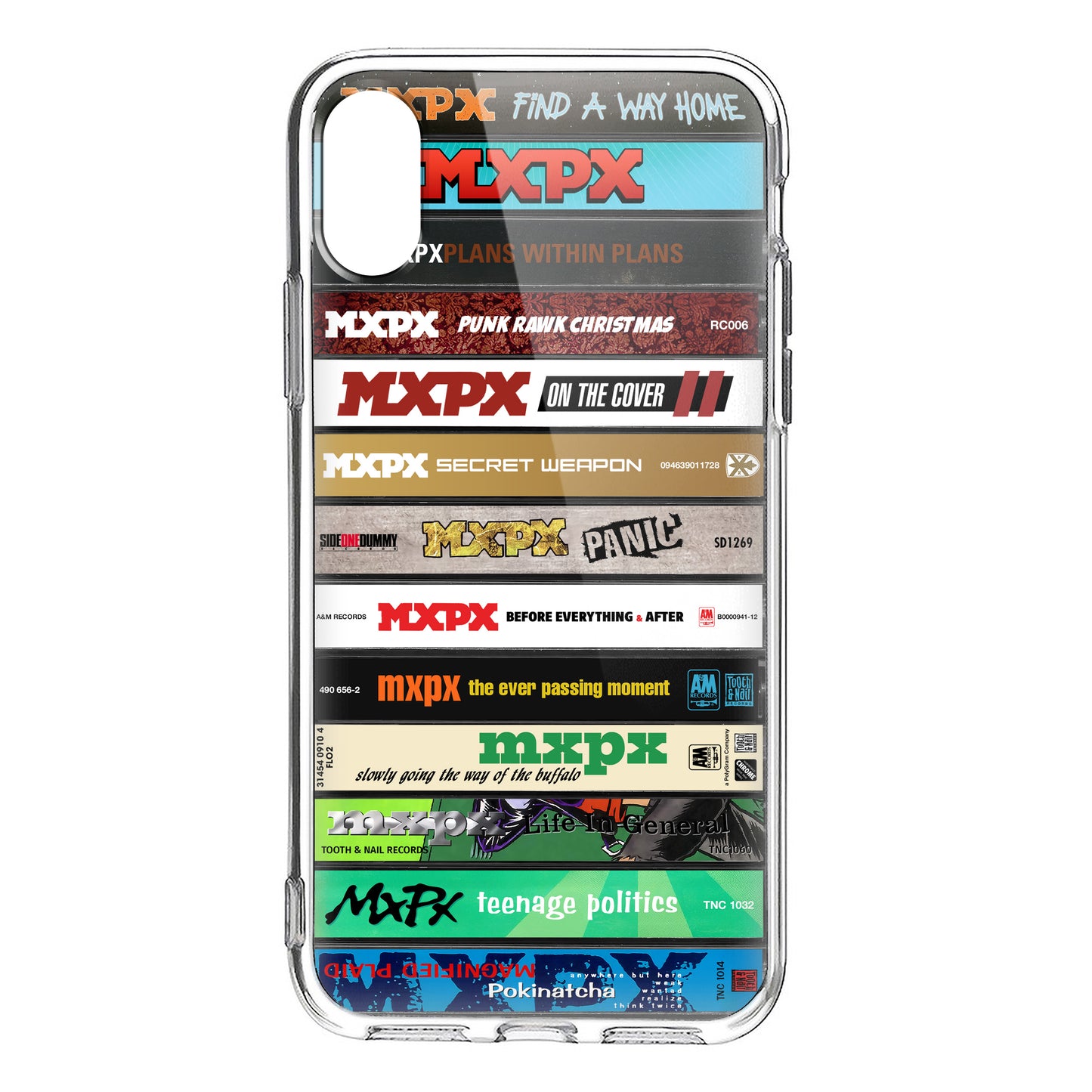 MxPx Albums Cassette Collection Retro Phone Case