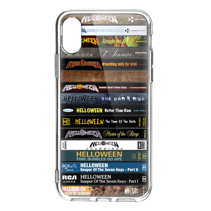 Helloween Albums Cassette Collection Retro Phone Case