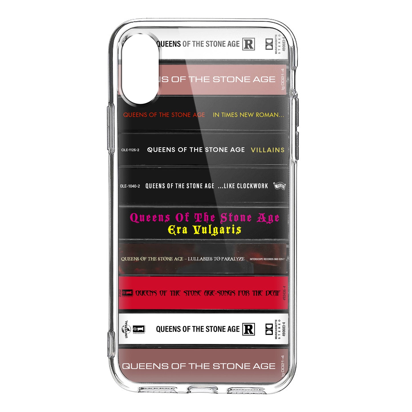 Queens of the Stone Age Albums Cassette Collection Retro Phone Case