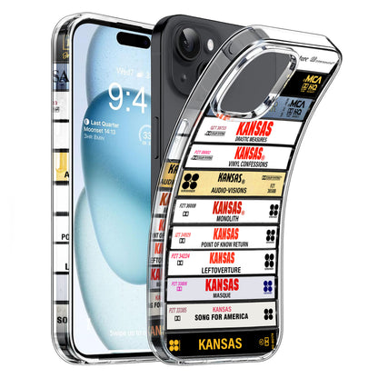 Kansas Albums Cassette Collection Retro Phone Case