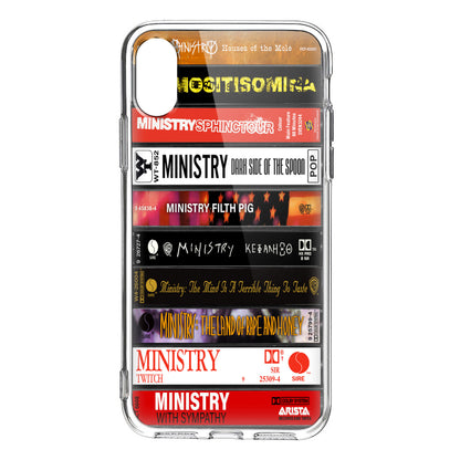 Ministry Albums Cassette Collection Retro Phone Case