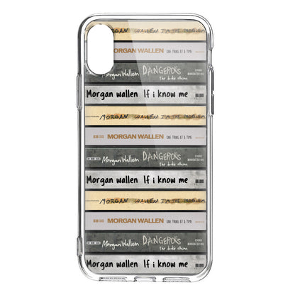 Morgan Wallen Albums Cassette Collection Retro Phone Case