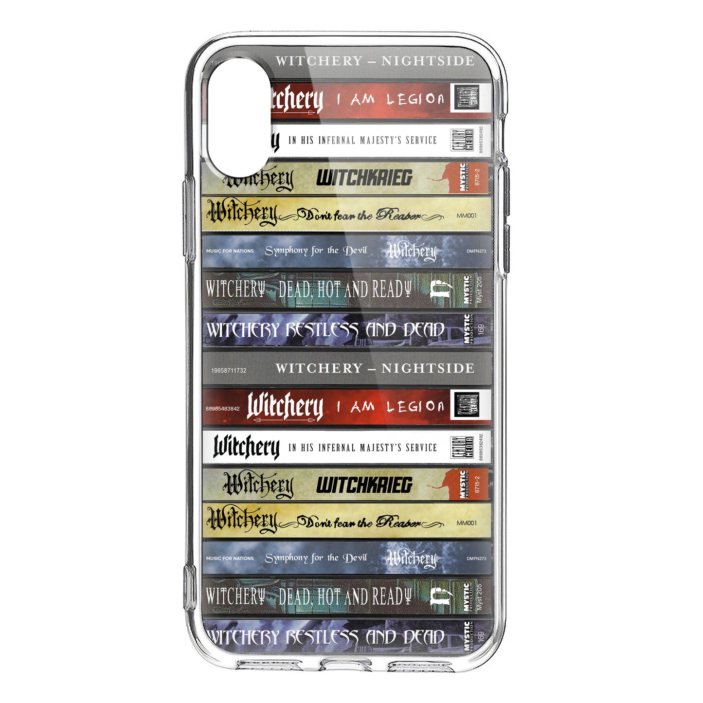 Witchery Albums Cassette Collection Retro Phone Case