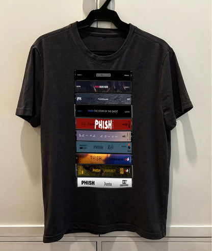 Phish Albums Cassette Retro Collection Premium Unisex T-Shirt