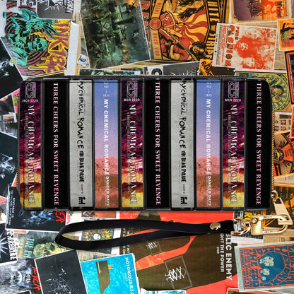 My Chemical Romance Albums Cassette Vintage Leather Long Wallet