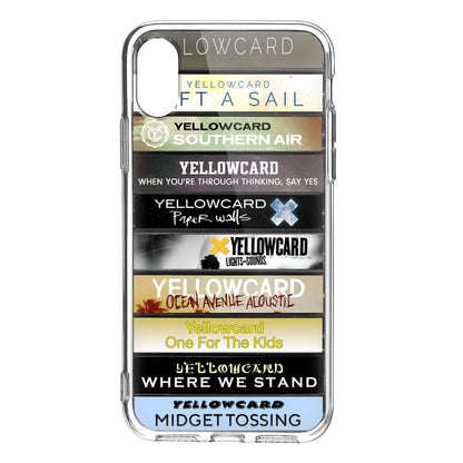 Yellowcard Albums Cassette Collection Retro Phone Case
