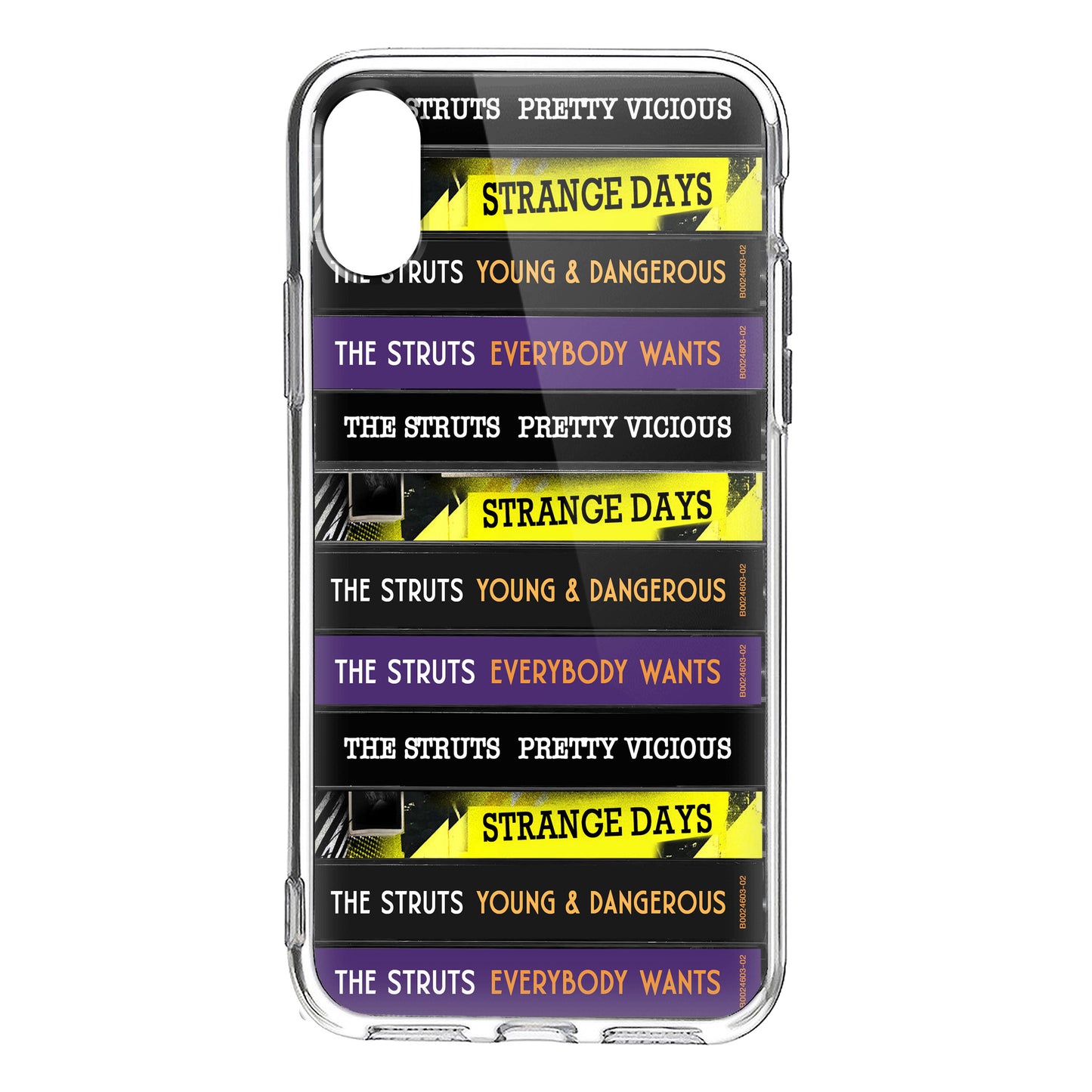 The Struts Albums Cassette Collection Retro Phone Case