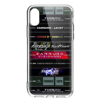 Farruko Albums Cassette Collection Retro Phone Case