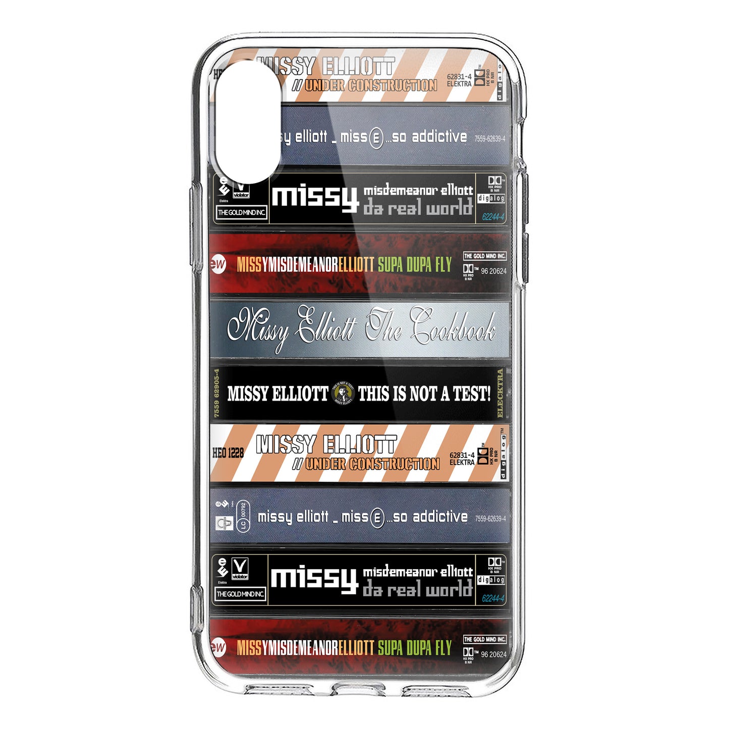 Missy Elliott Albums Cassette Collection Retro Phone Case