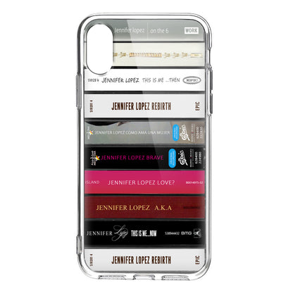 Jennifer Lopez Albums Cassette Collection Retro Phone Case