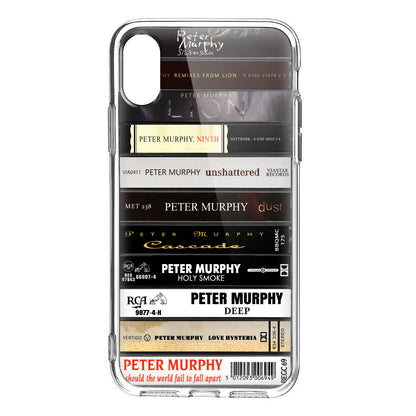 Peter Murphy Albums Cassette Collection Retro Phone Case