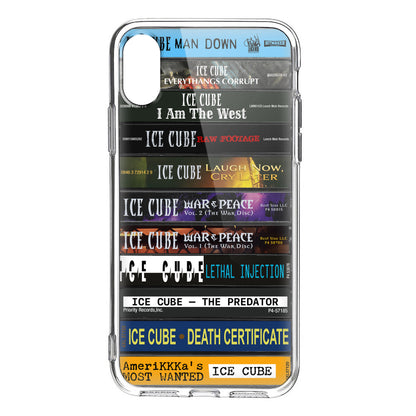 Ice Cube Albums Cassette Collection Retro Phone Case