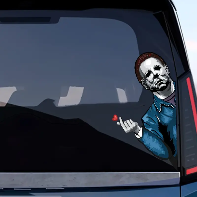 Halloween2 Horror Slasher Villains  Vinyl Decal Decorations