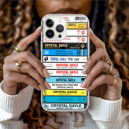 Crystal Gayle Albums Cassette Collection Retro MagSafe Phone Case