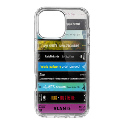 Alanis Morissette Albums Cassette Collection Retro Phone Case