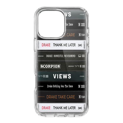Drake Albums Cassette Collection Retro Phone Case