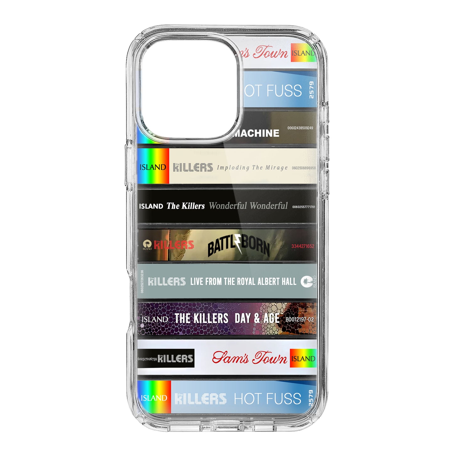 The Killers Albums Cassette Collection Retro Phone Case