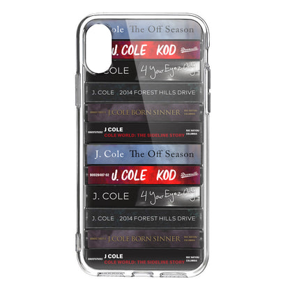 J.Cole Albums Cassette Collection Retro Phone Case