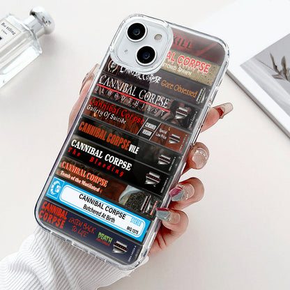 Cannibal Corpse Albums Cassette Collection Retro Phone Case