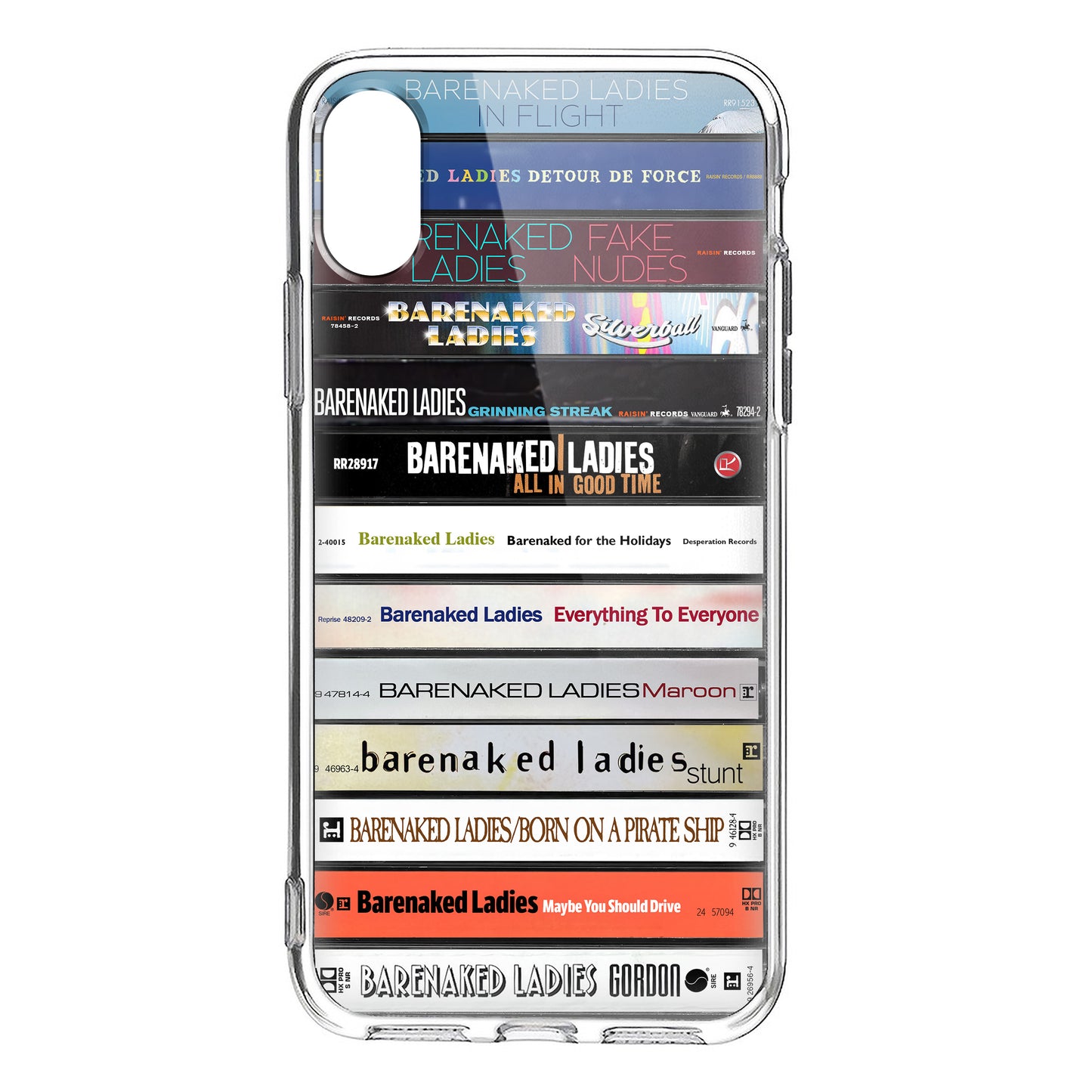 Barenaked Ladies Albums Cassette Collection Retro Phone Case