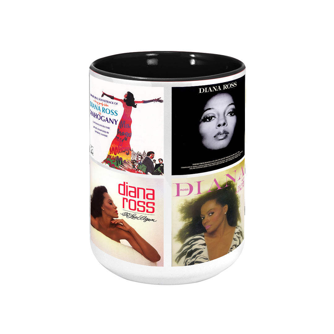 Diana Ross Albums Cover Collection Retro Mug