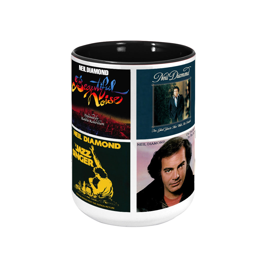 Neil Diamond Albums Cover Collection Retro Mug