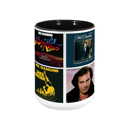 Neil Diamond Albums Cover Collection Retro Mug
