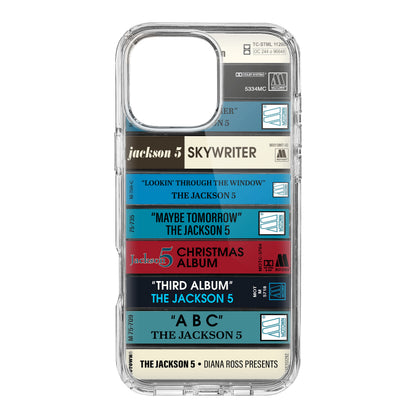 The Jackson 5 Albums Cassette Collection Retro Phone Case