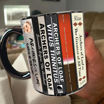 Archers of Loaf Albums Cassette Collection Retro Accent Mug