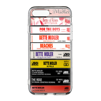Bette Midler Albums Cassette Collection Retro Phone Case