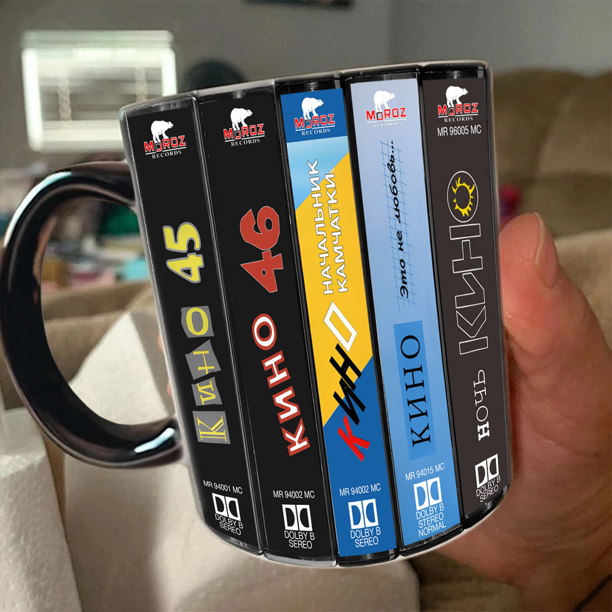 Kino Albums Cassette Collection Retro Accent Mug