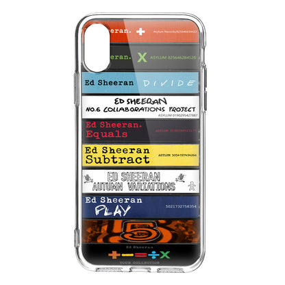 Ed Sheeran Albums Cassette Collection Retro Phone Case