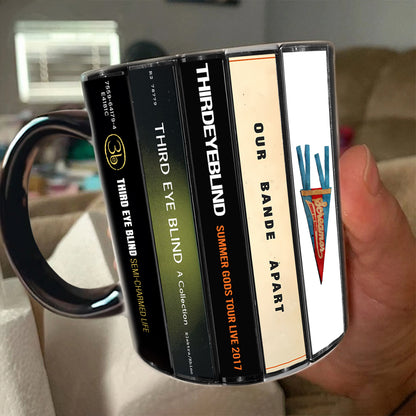Third Eye Blind Albums Cassette Collection Retro Accent Mug