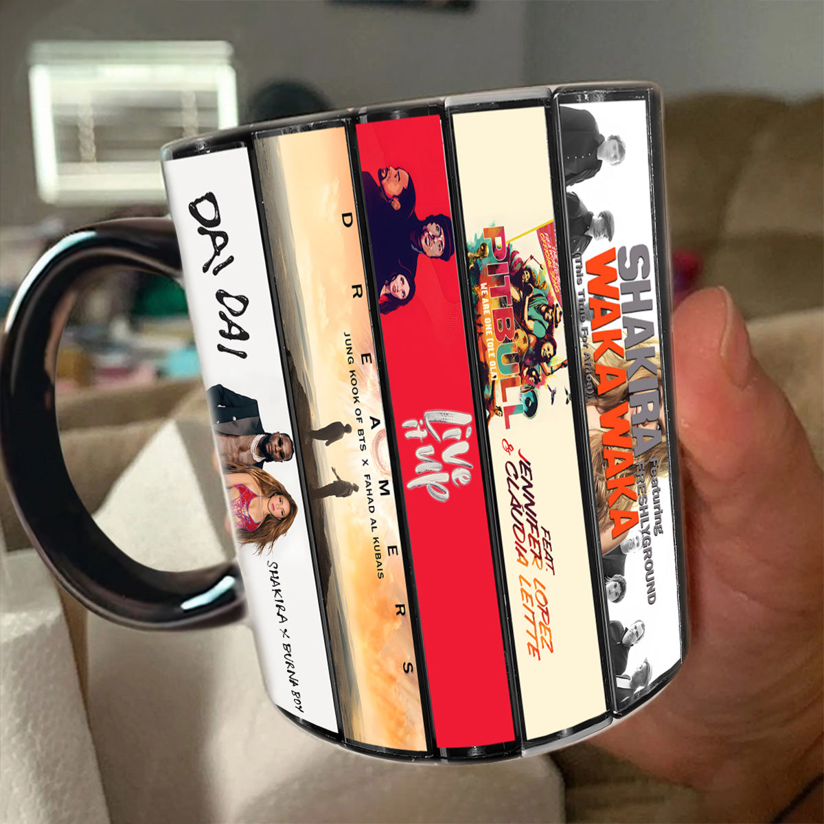 World Cup Anthem Covers Collection Retro Accent Mug