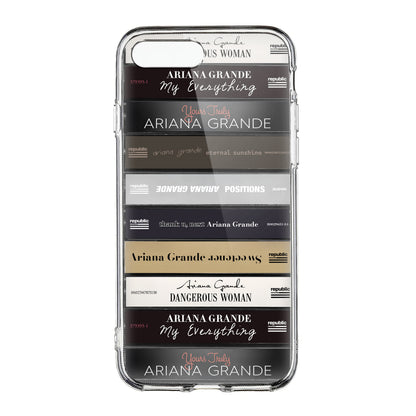 Ariana Grande Albums Cassette Collection Retro Phone Case