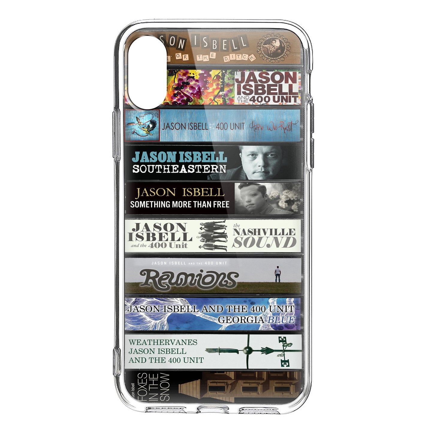 Jason Isbell Albums Cassette Collection Retro Phone Case