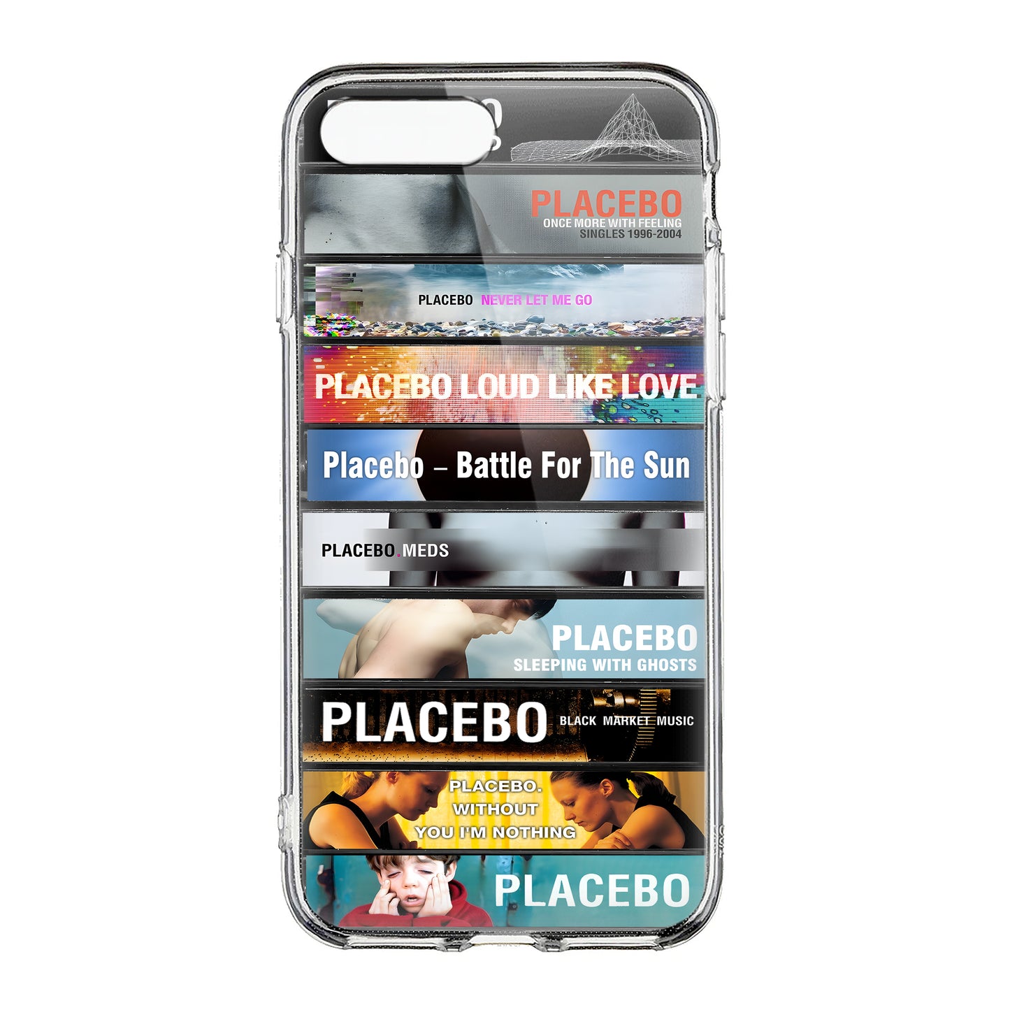 Placebo Albums Cassette Collection Retro Phone Case