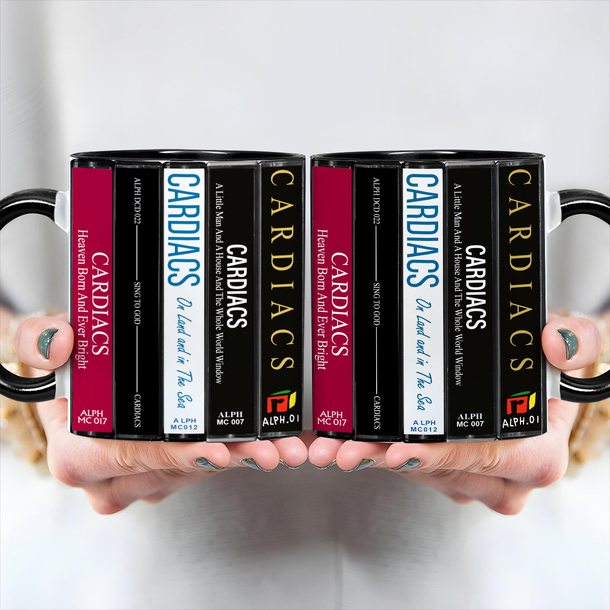 Cardiacs Albums Cassette Retro Collection Accent Mug