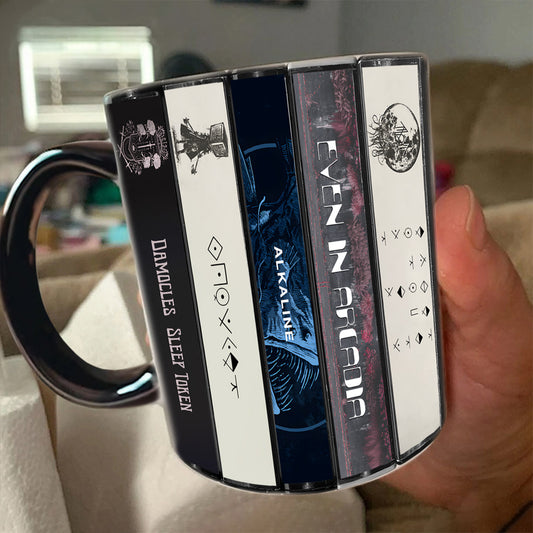 Sleep Token Albums Cassette Collection Retro Accent Mug