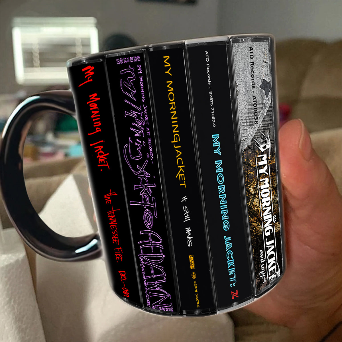 My Morning Jacket Albums Cassette Collection Retro Accent Mug