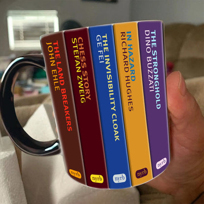 NYRB Classic Books Collection Retro Accent Mug