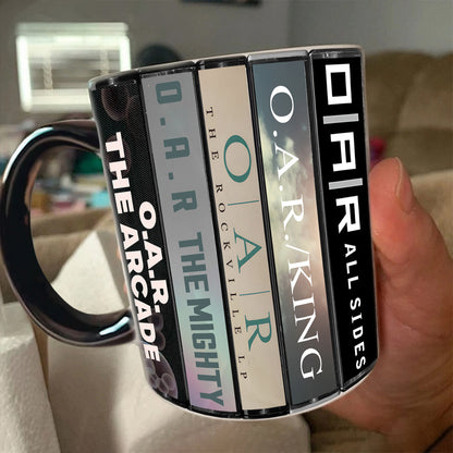 O.A.R. Albums Cassette Collection Retro Accent Mug