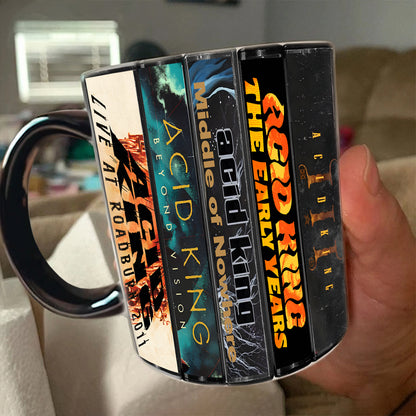 Acid King Albums Cassette Collection Retro Accent Mug