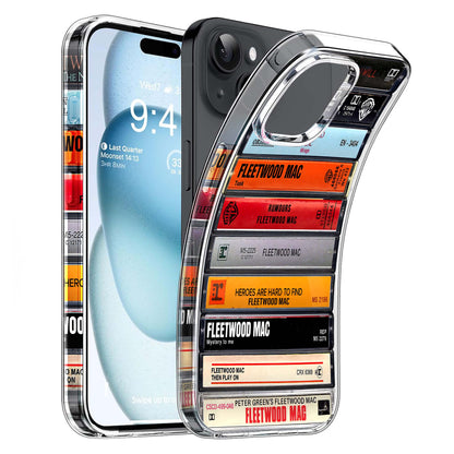 Fleetwood Mac Albums Cassette Collection Retro Phone Case