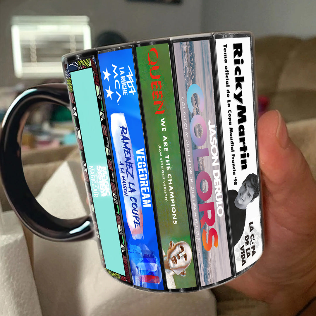 World Cup Single Covers Collection Retro Accent Mug